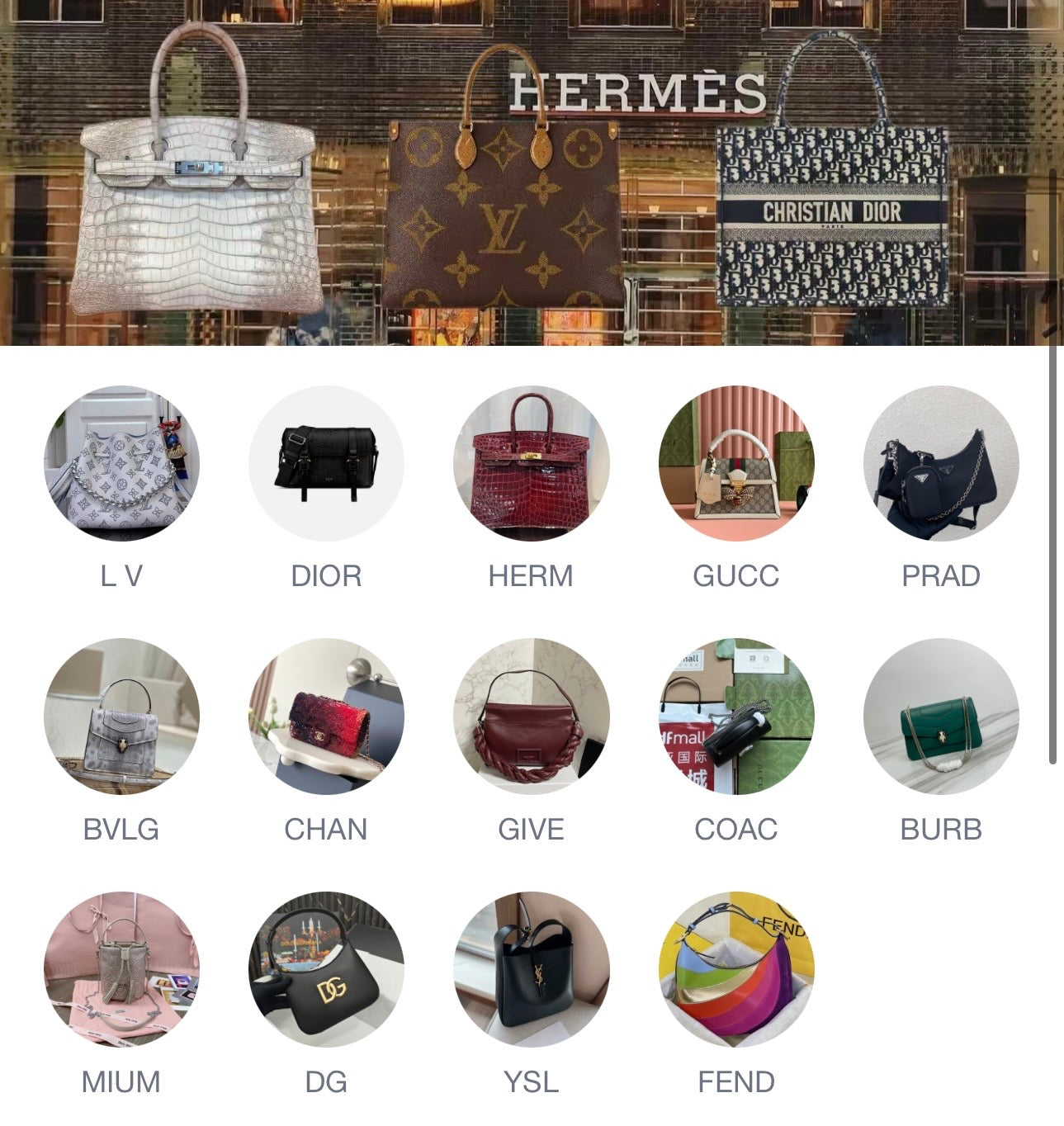 Prov bolsos de lujo