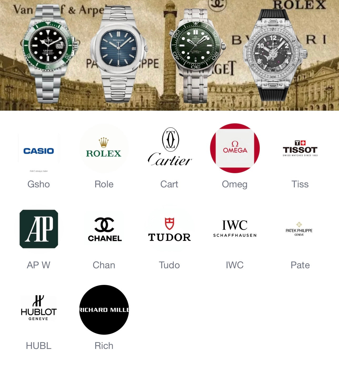 prov relojes de lujo