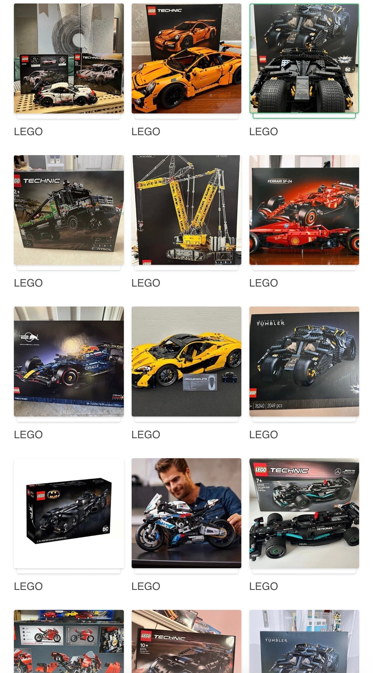 Prov LEGOS