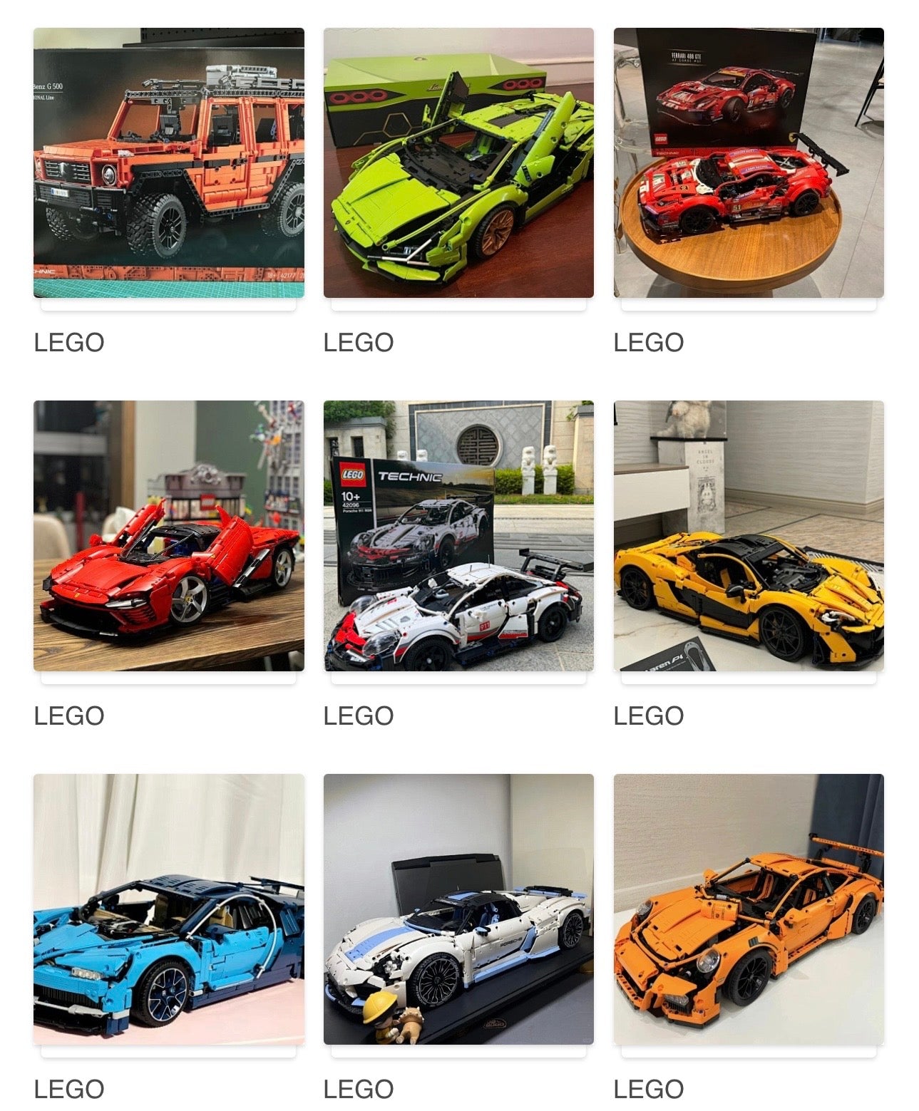 Prov LEGOS