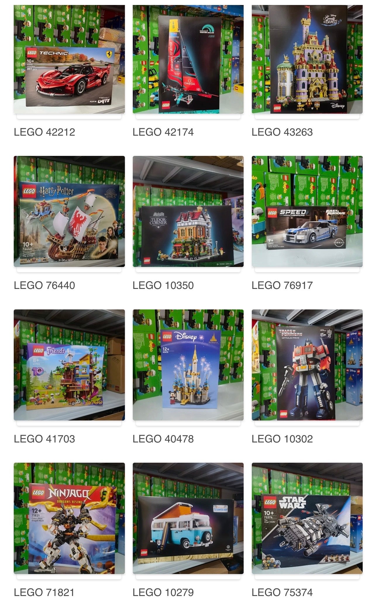 Prov LEGOS