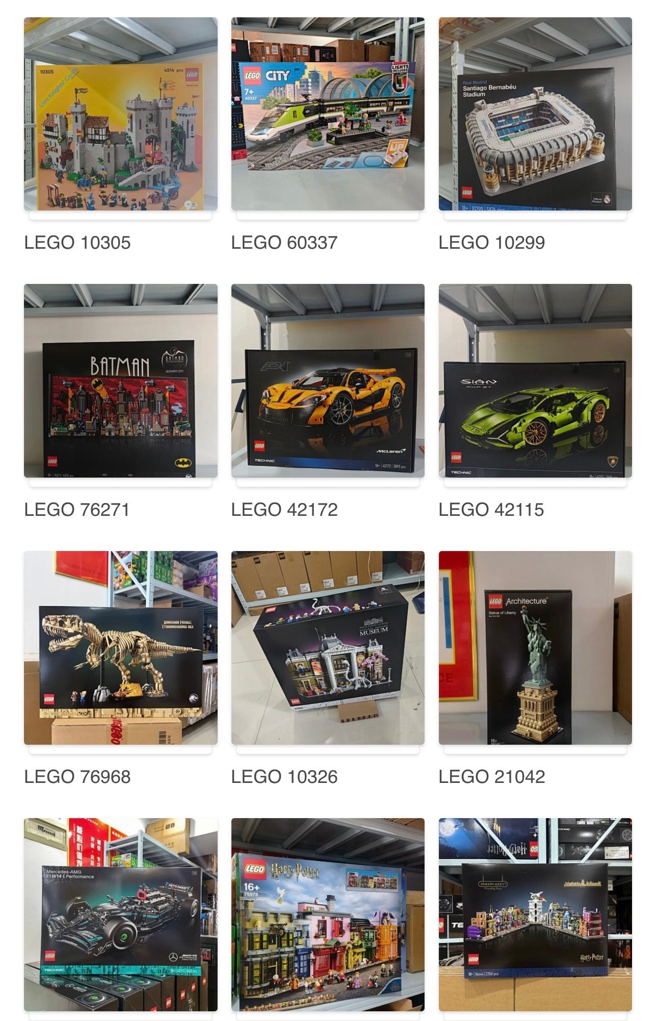 Prov LEGOS