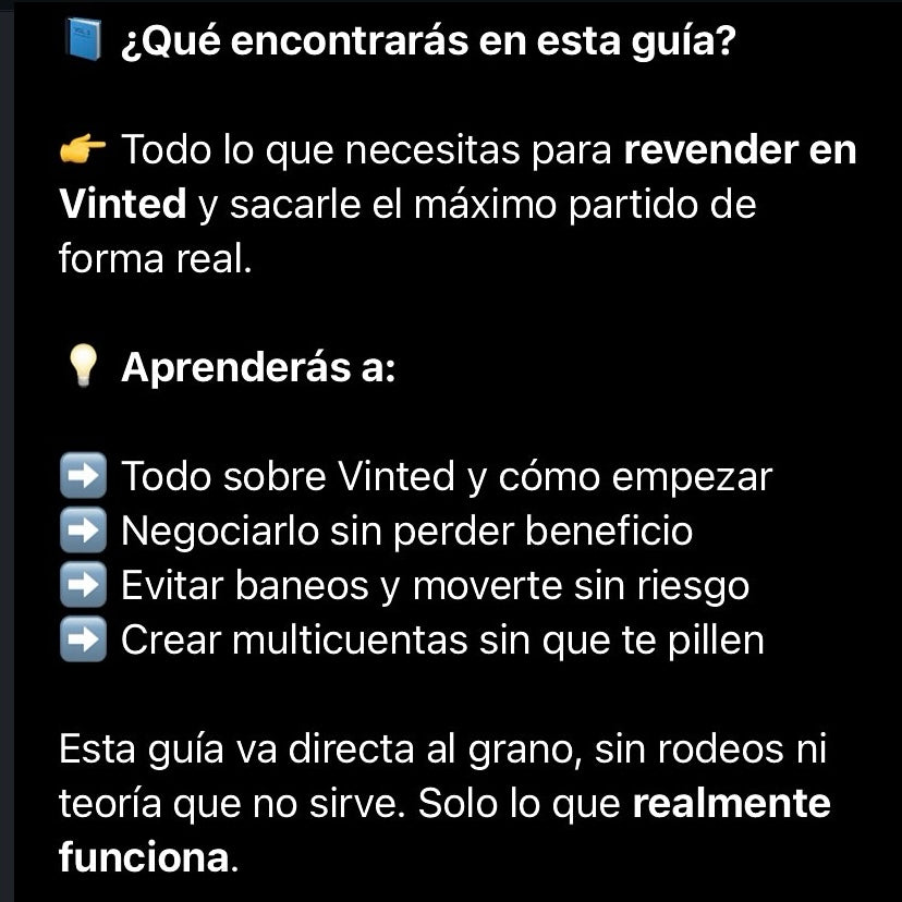 Curso Reventa Vinted